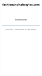 Mobile Screenshot of fashionandhairstyles.com